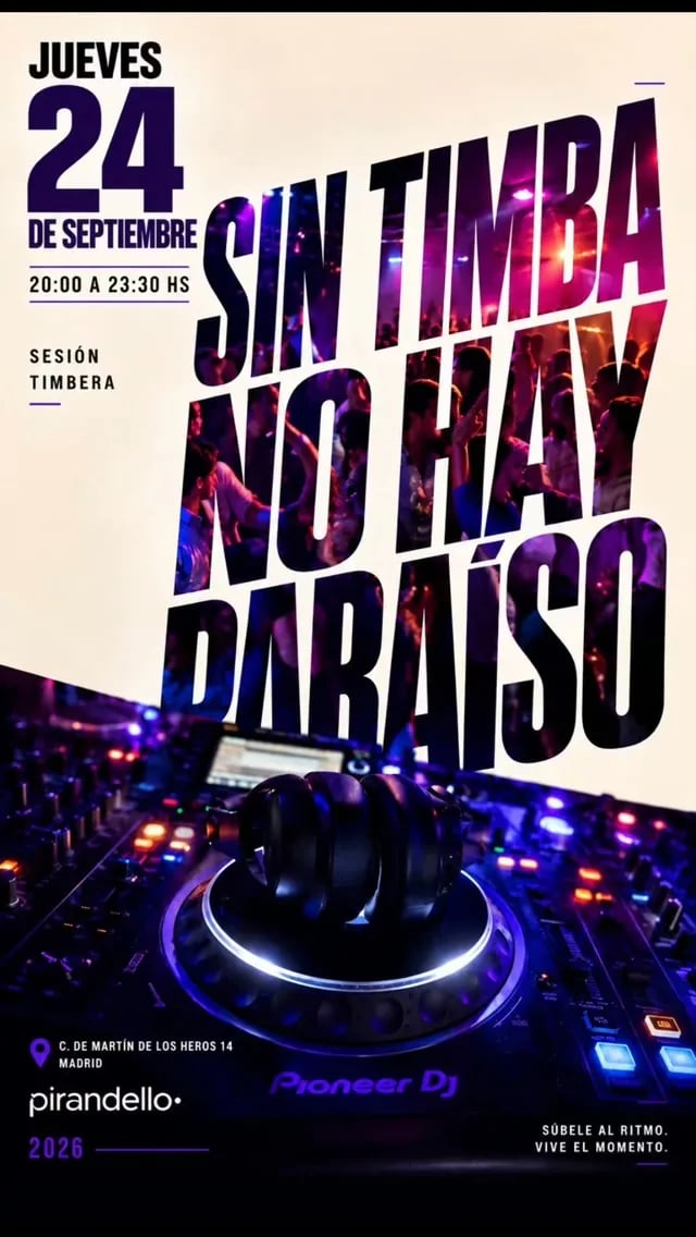Sin timba no hay paraíso