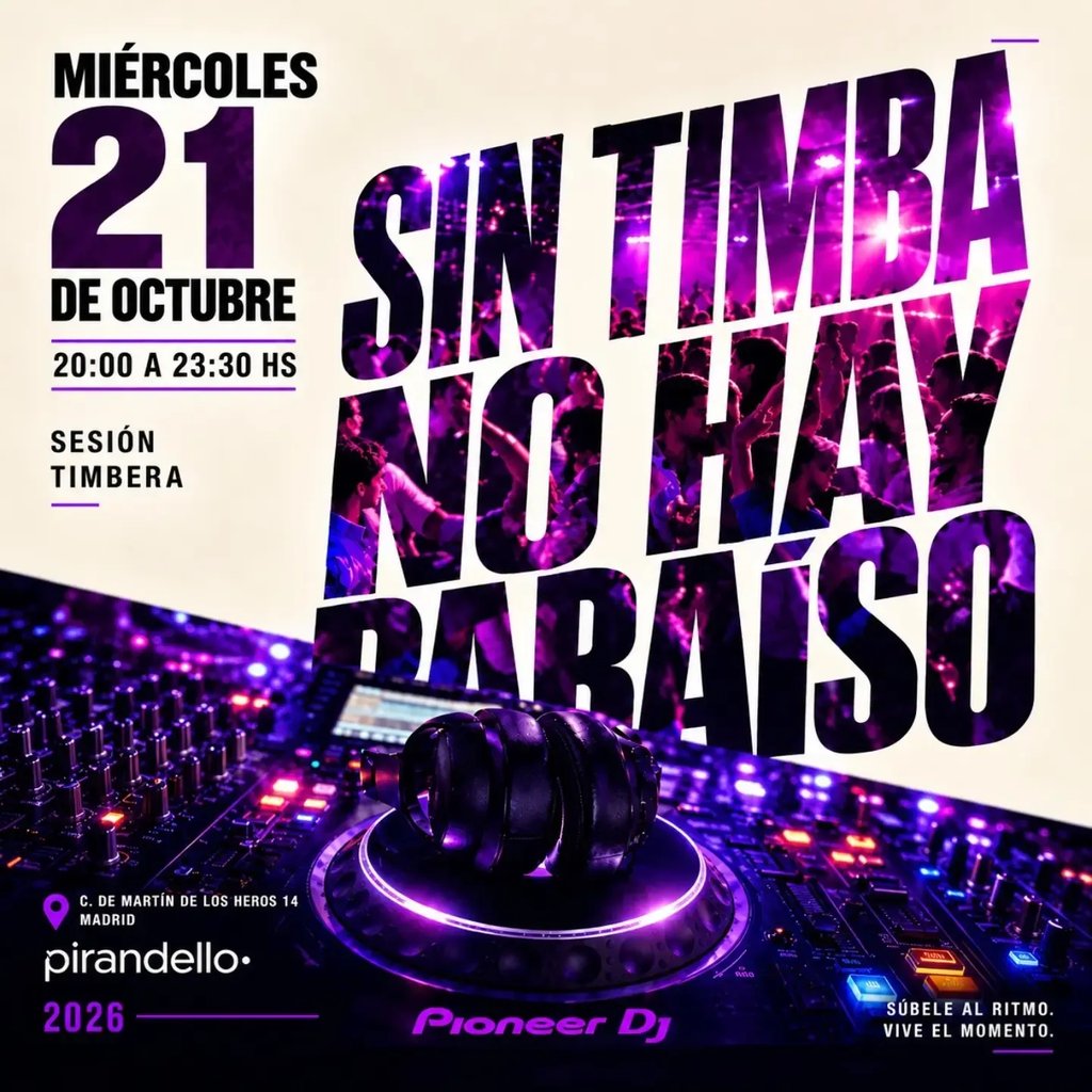 Sin timba no hay paraíso