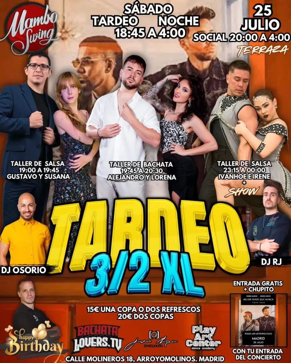 Tardeo 3/2 XL - Mambo Swing