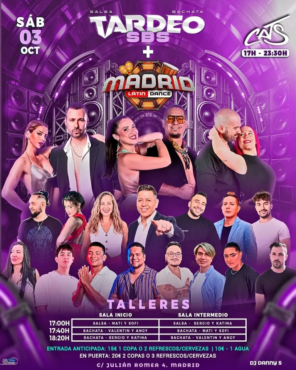 Tardeo SBS + Madrid Latin Dance