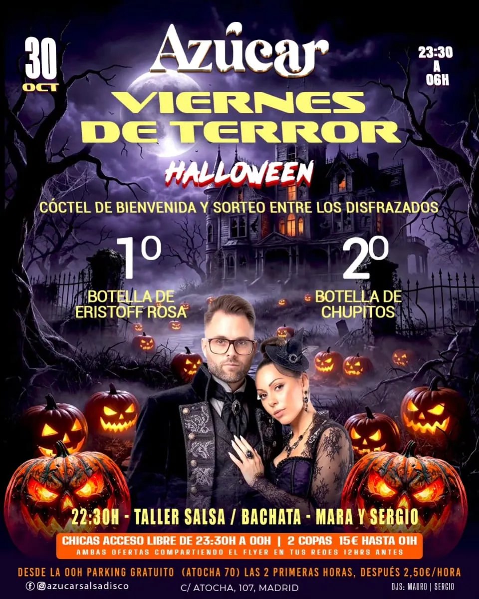 Viernes de terror Halloween