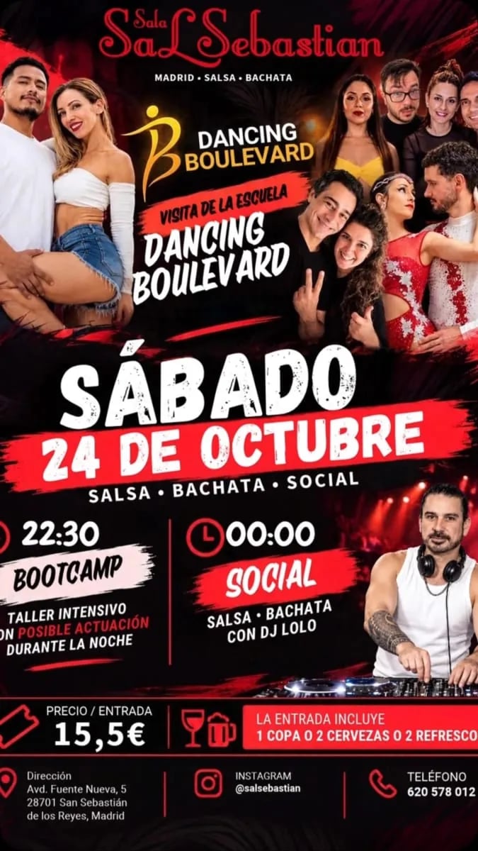 Visita de la escuela Dancing Boulevard
