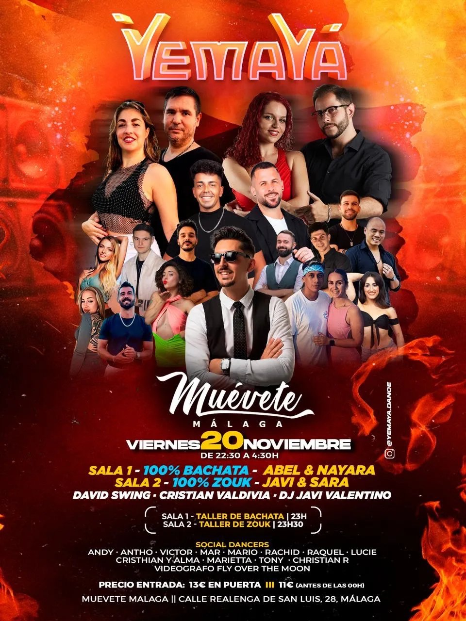 Especial fiesta bachata/zouk