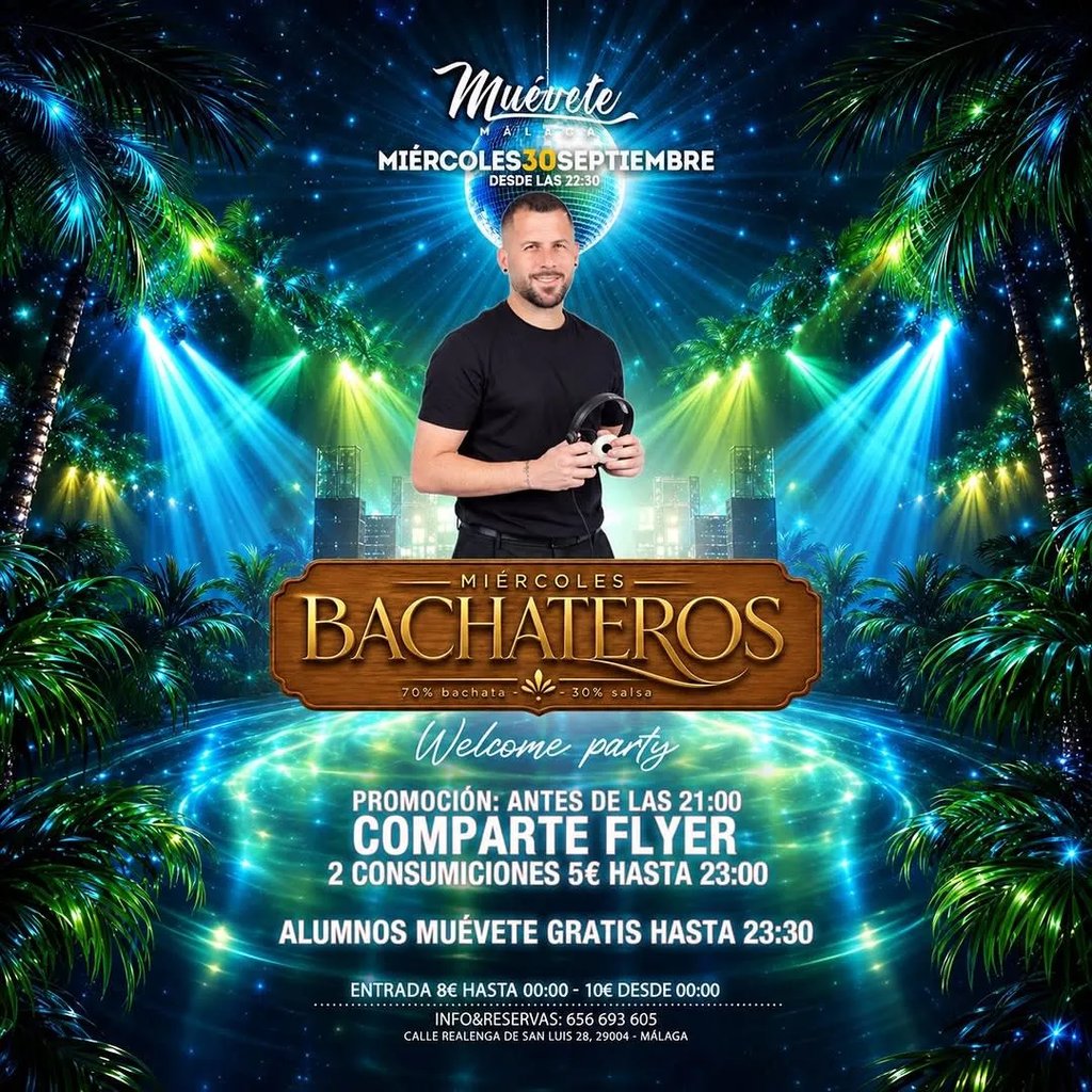 Miércoles bachateros - Welcome party