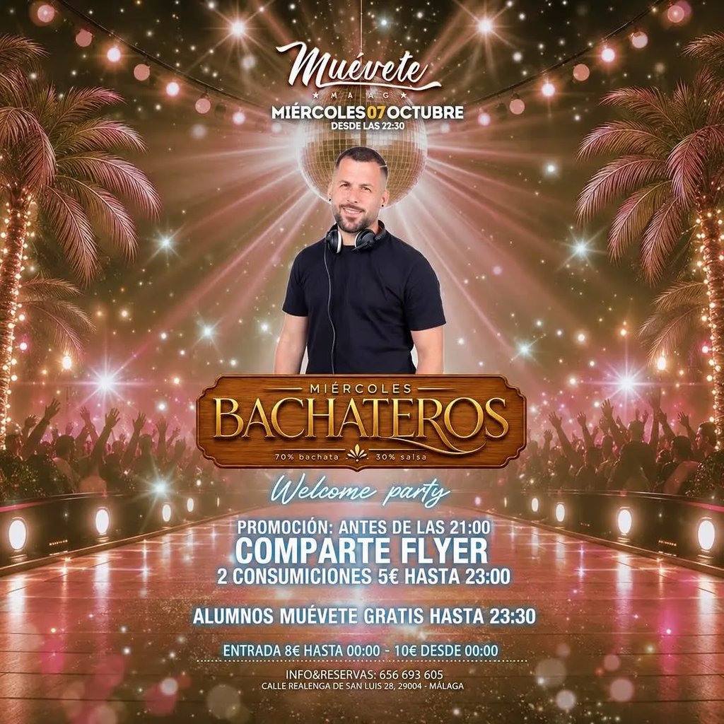 Miércoles Bachateros – Welcome party