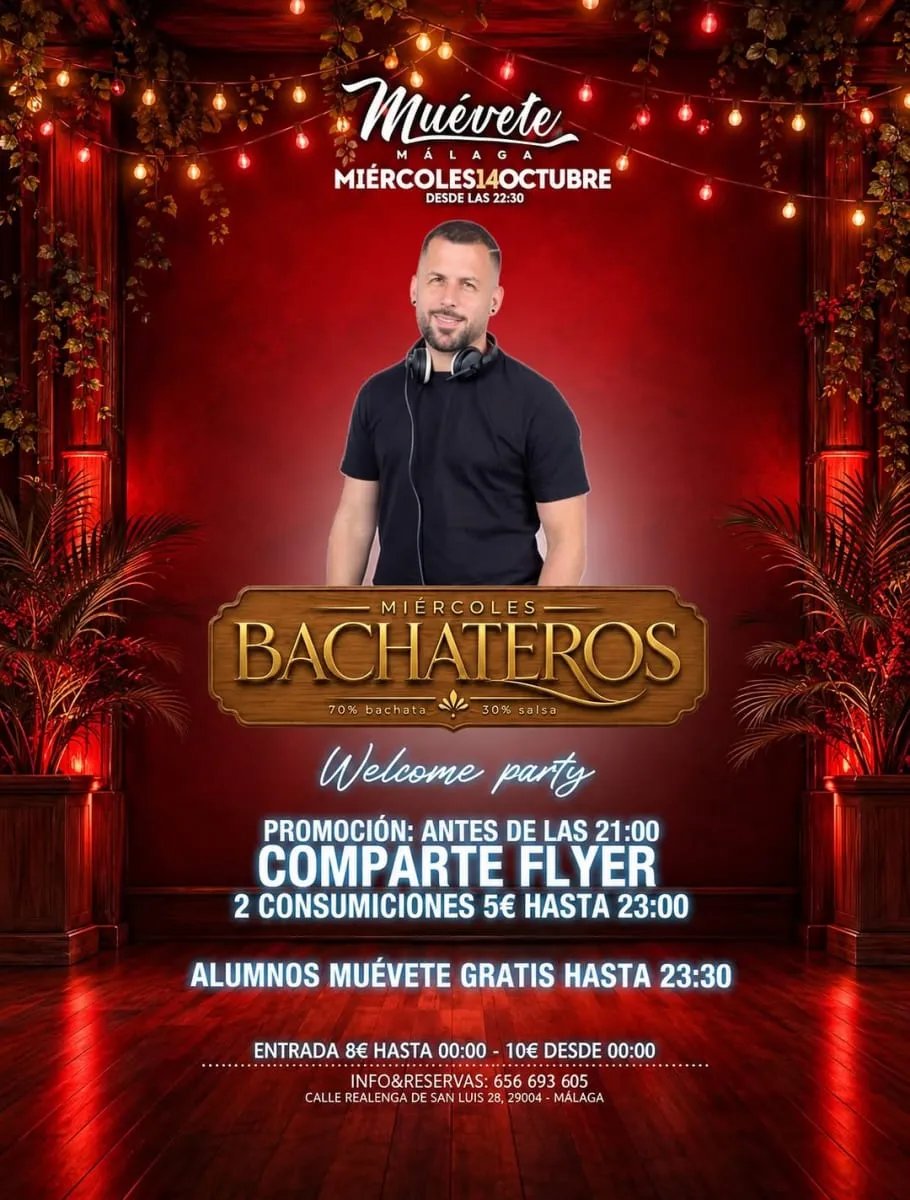 Miércoles bachateros welcome party
