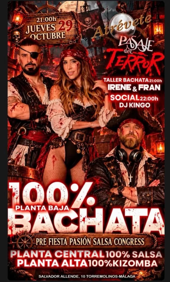 Pasaje del terror – Pre fiesta Pasión Salsa Congress