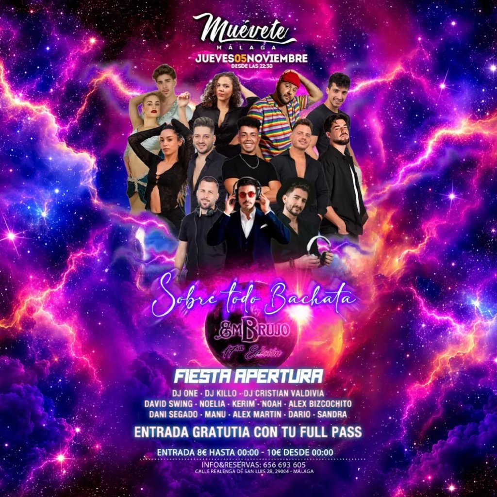 Sobre todo bachata: Fiesta apertura