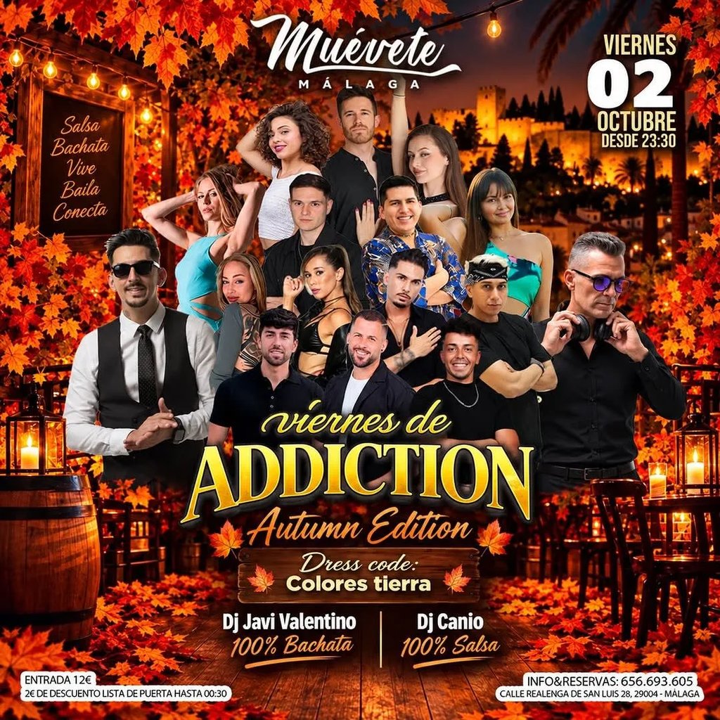Viernes de Addiction – Autumn Edition