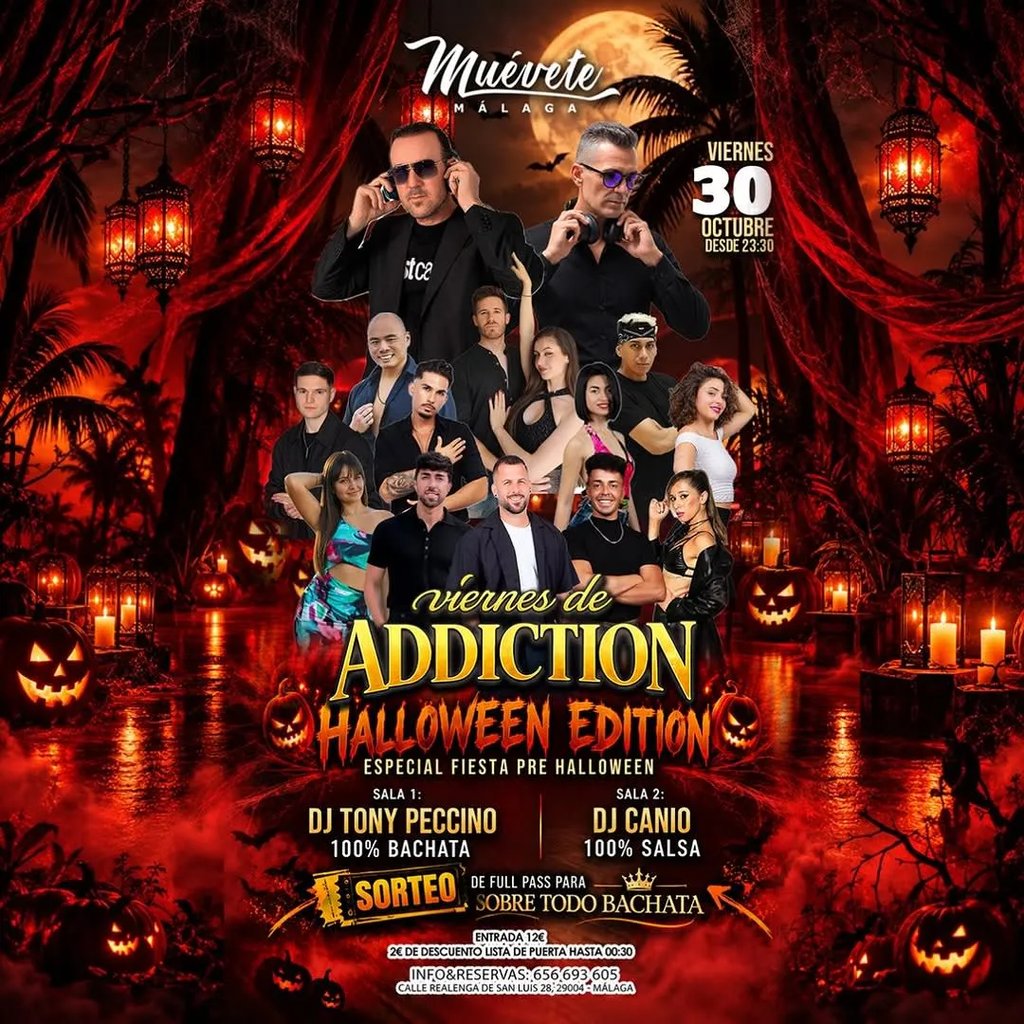 Viernes de Addiction Halloween Edition