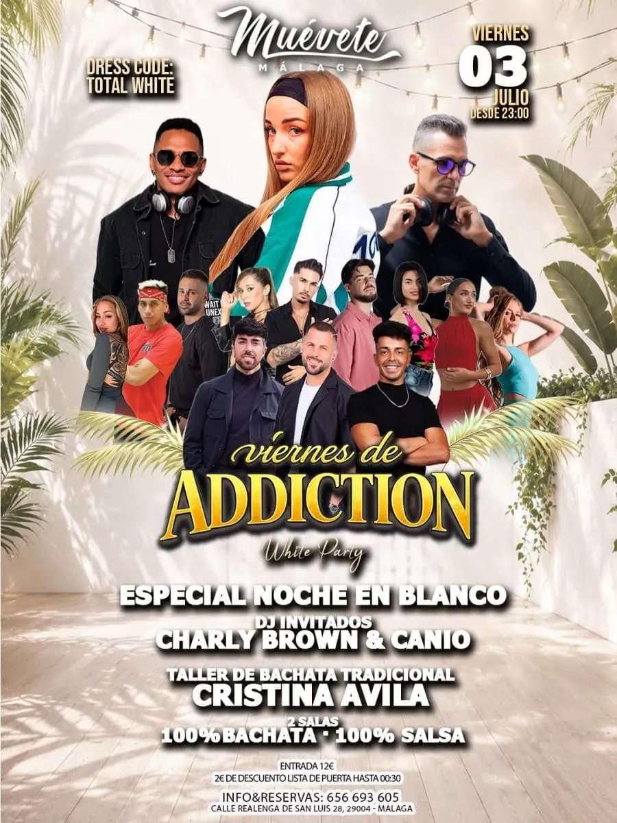 Viernes de Addiction White Party