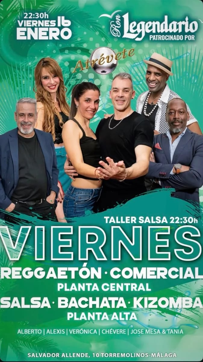 Viernes Ron Legendario (Salvador Allende Torremolinos)