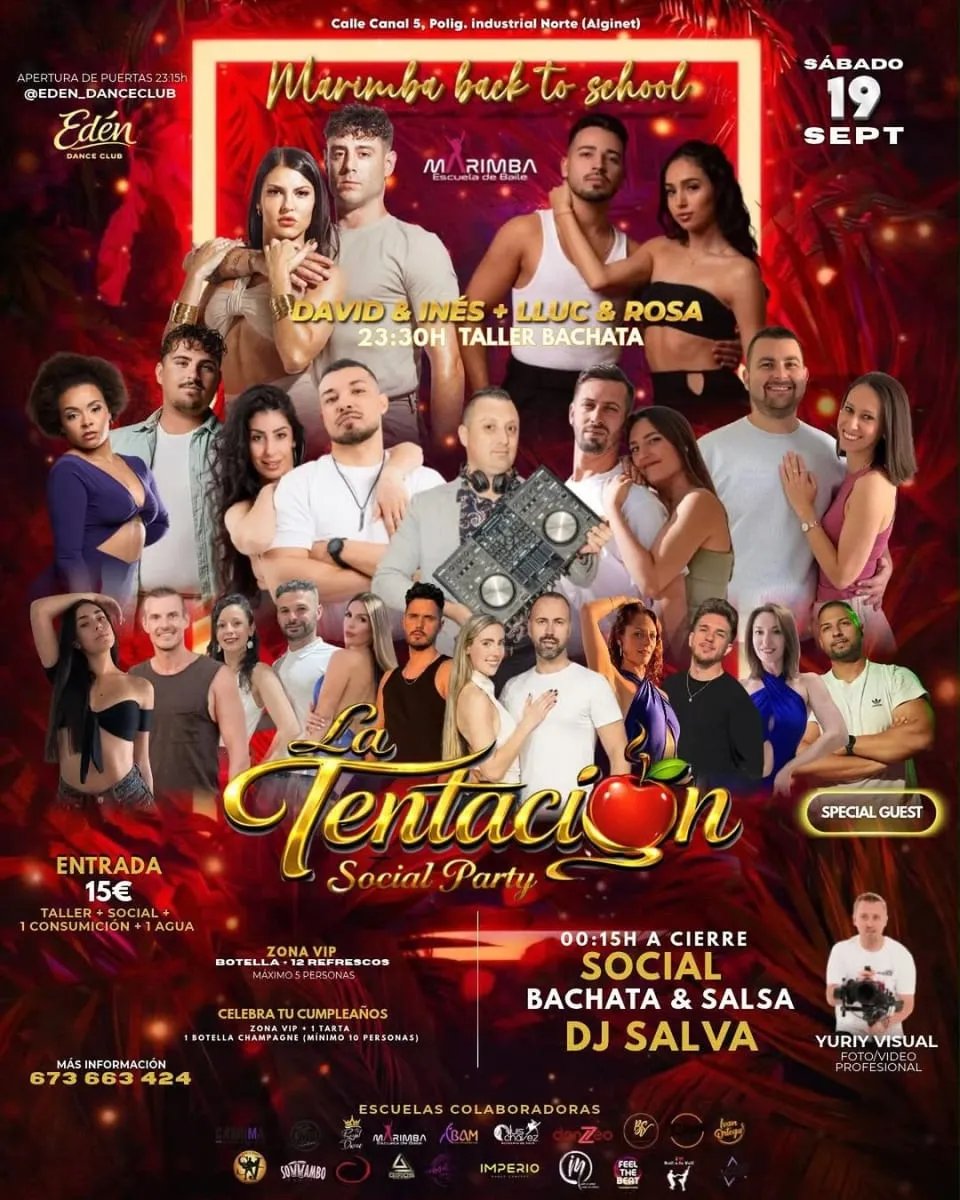 La Tentación Social Party