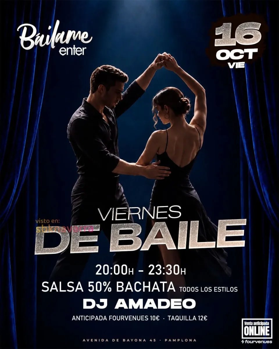 Báilame enter - Viernes de baile