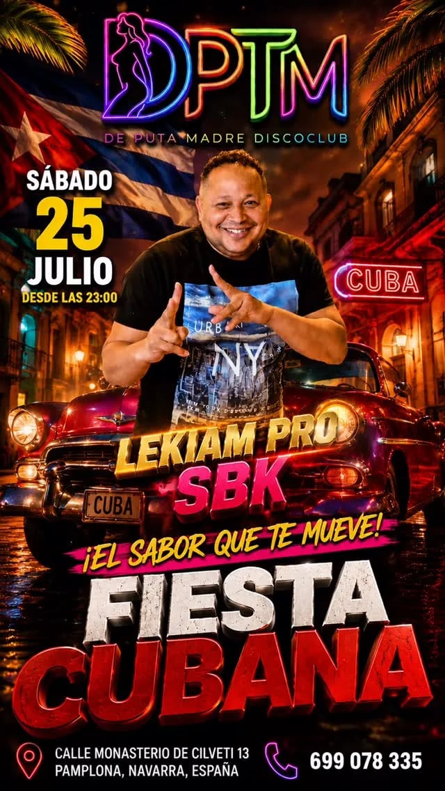Fiesta Cubana con Lekiam Pro SBK
