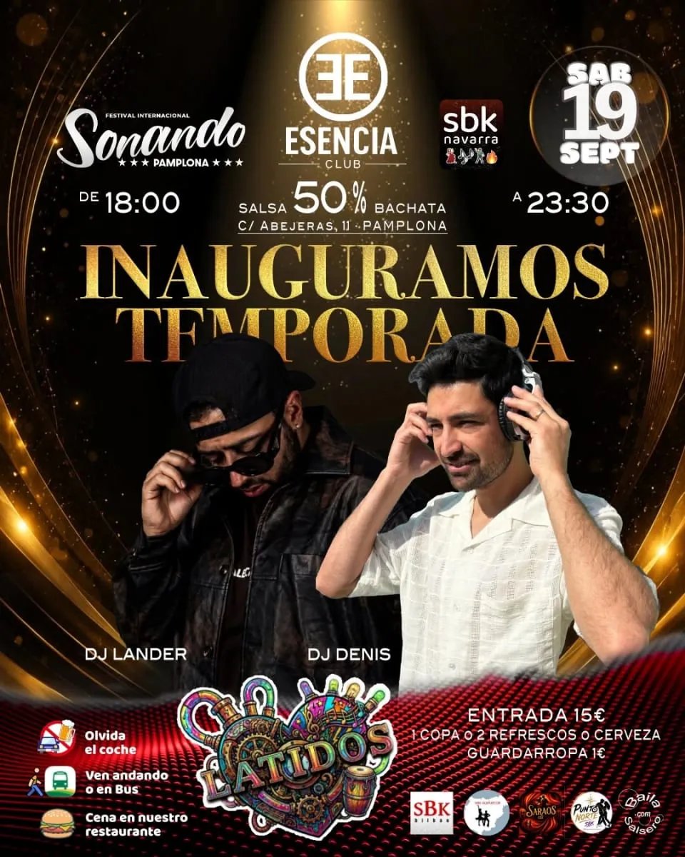 Inauguración de temporada – Sonando Pamplona