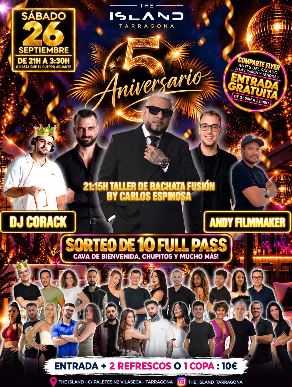 5.º aniversario