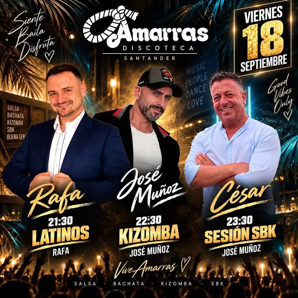Viernes en Discoteca Amarras