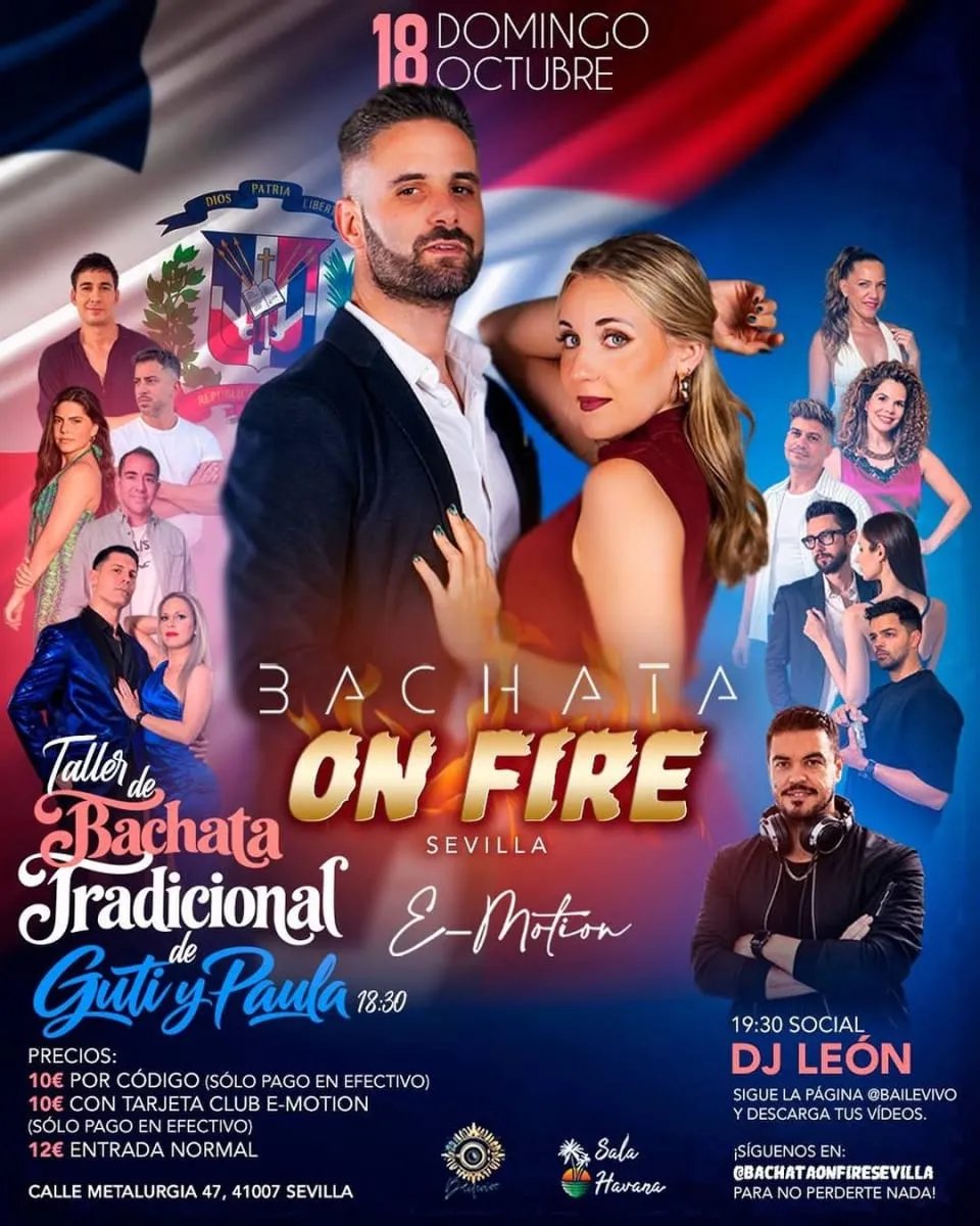 Bachata on Fire Sevilla
