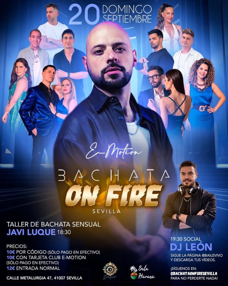 E-Motion Bachata On Fire Sevilla