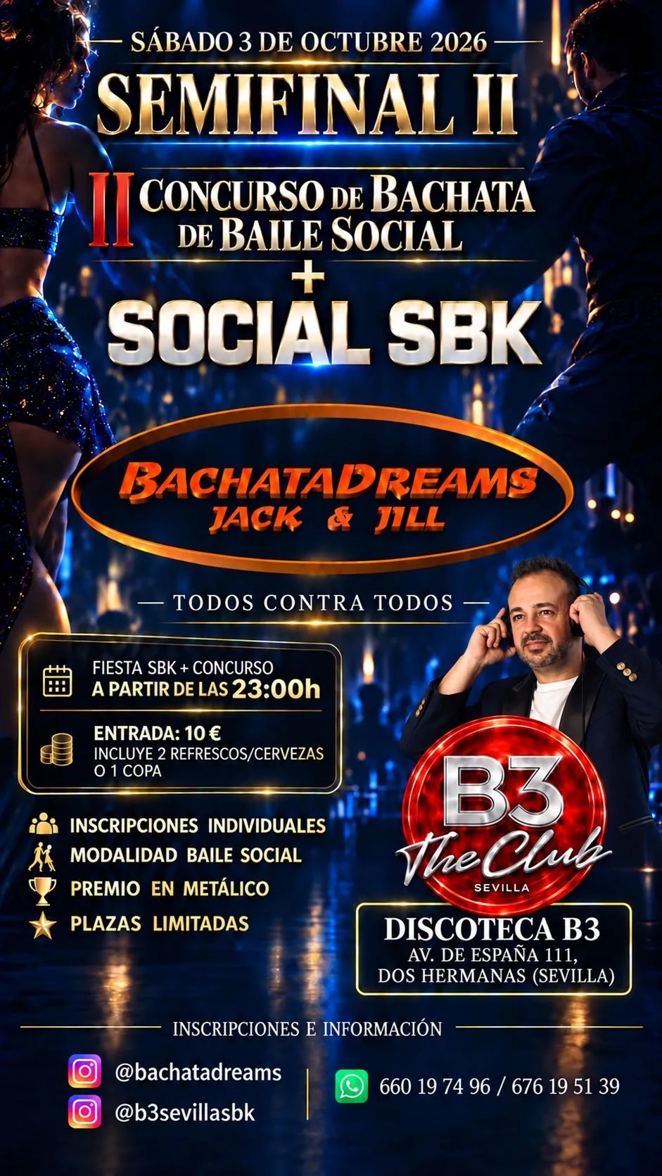 II semifinal BachataDreams Jack & Jill