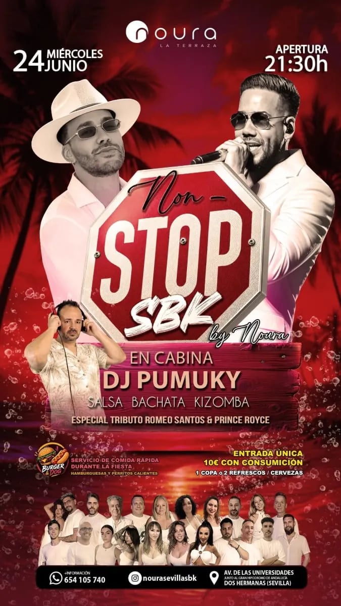 NON-STOP SBK by Noura (Tributo Romeo Santos & Prince Royce)