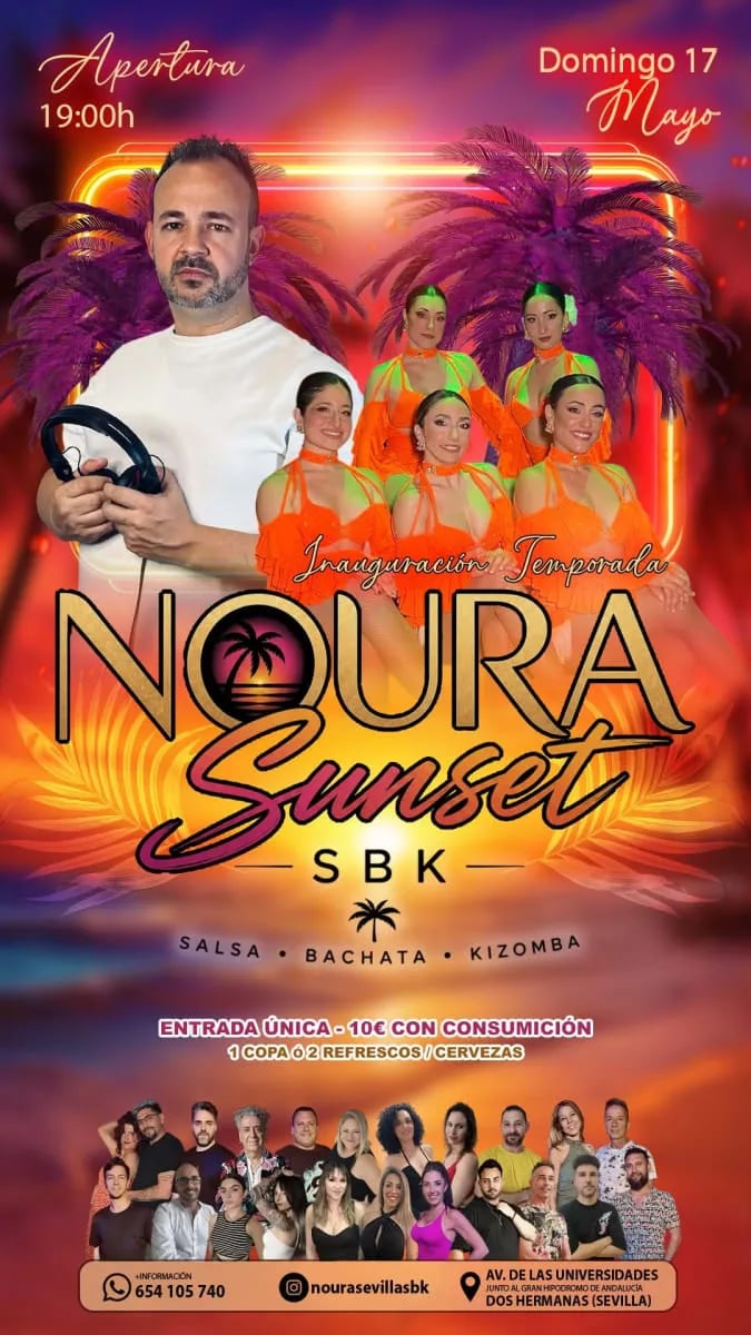 Noura Sunset SBK Inauguración de Temporada