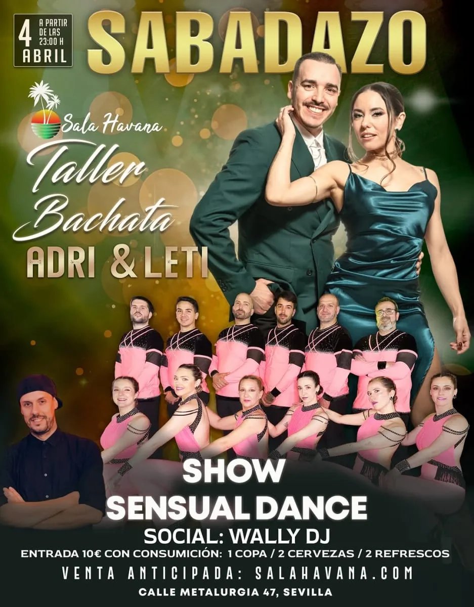 Sabadazo - Taller Bachata con Adri & Leti