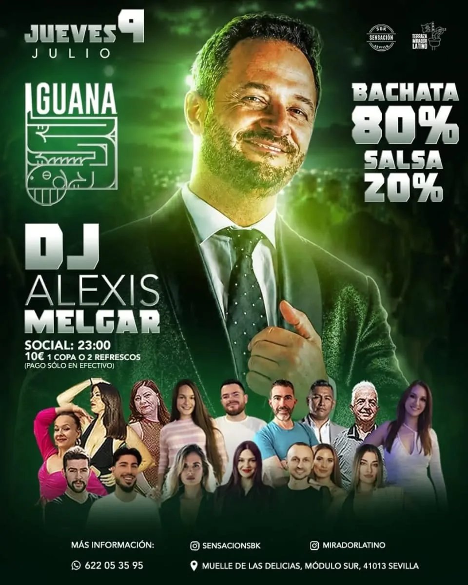 Sensación SBK en Iguana con DJ Alexis Melgar