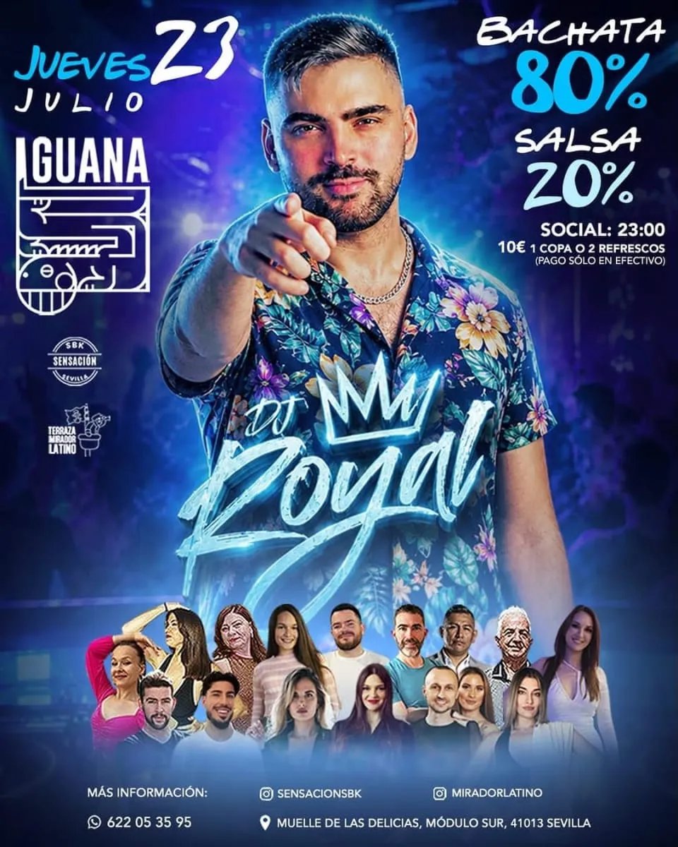 Sensación SBK en Iguana con DJ Royal