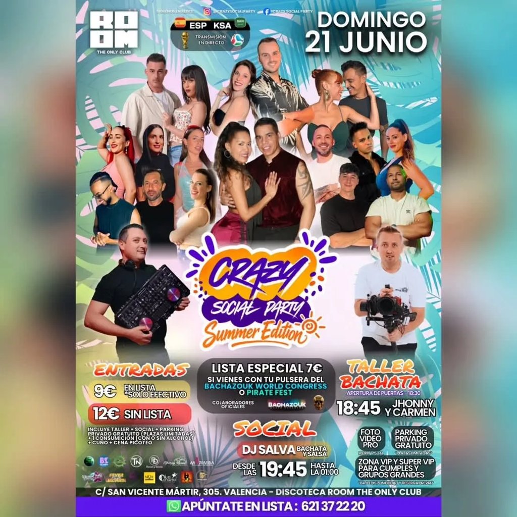 Crazy Social Party Summer Edition