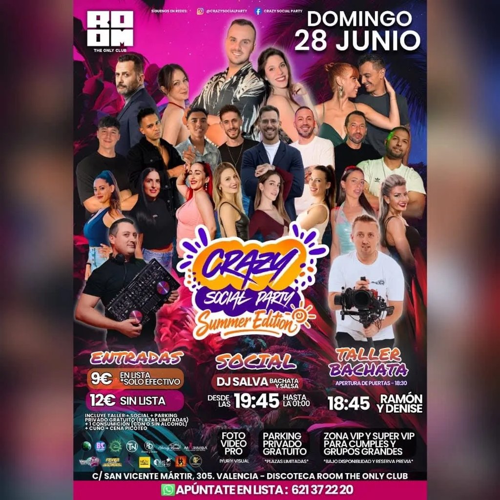 Crazy Social Party Summer Edition