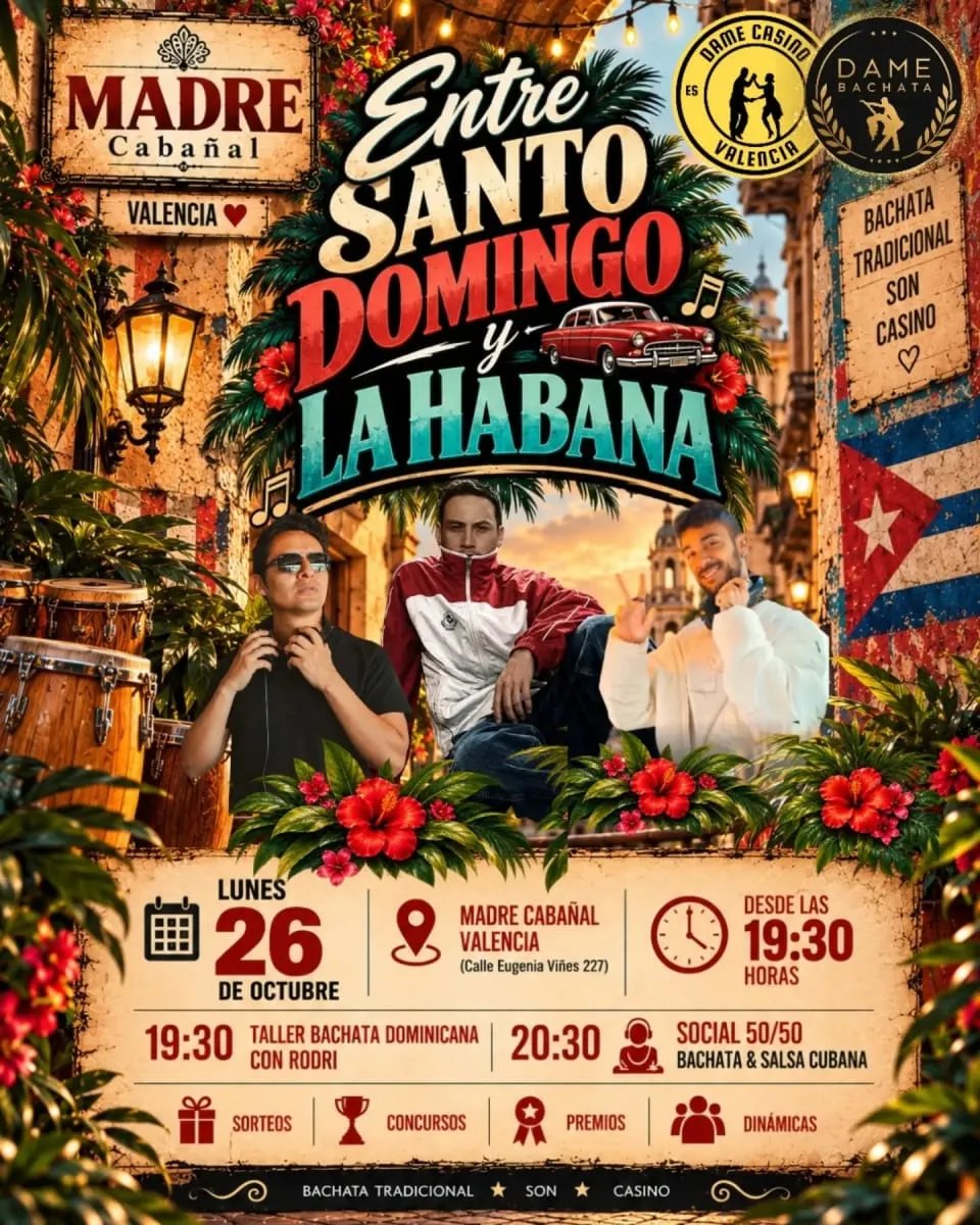 Entre Santo Domingo y La Habana
