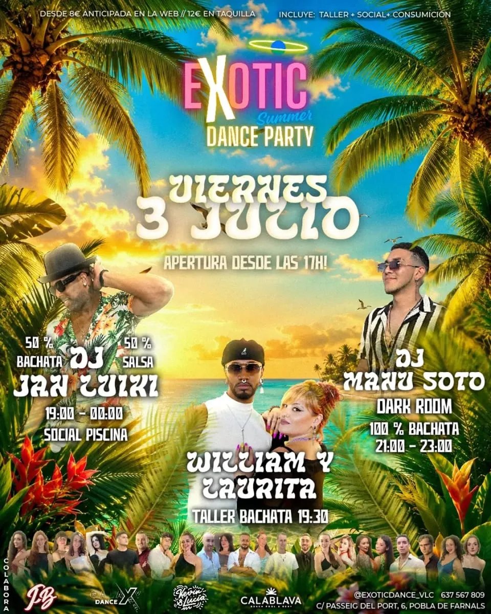 EXOTIC Summer Dance Party