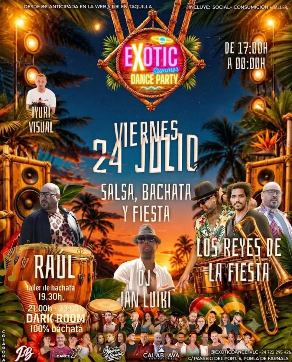 Exotic Summer Dance Party