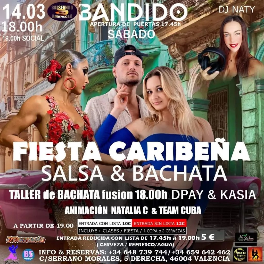 Fiesta Caribeña Salsa & Bachata