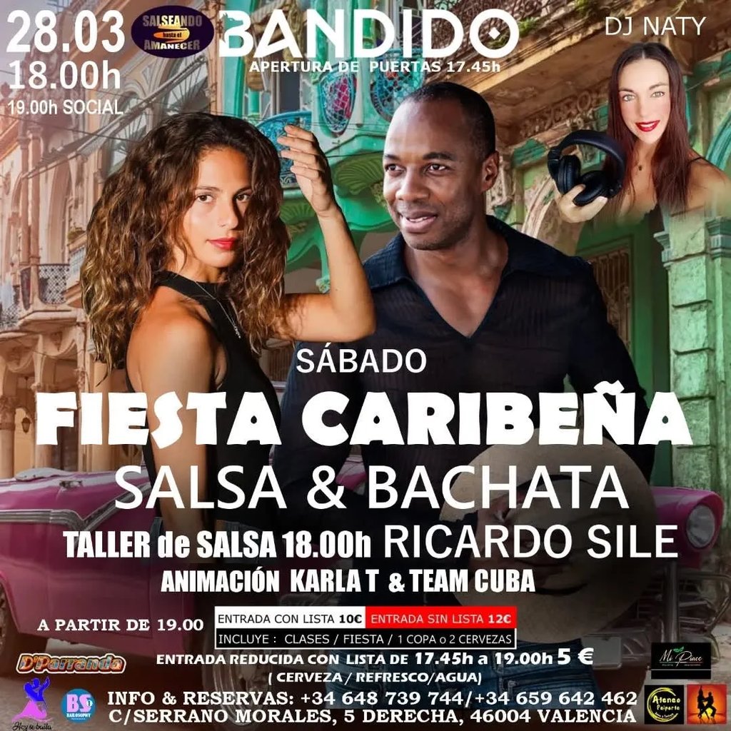Fiesta Caribeña Salsa & Bachata