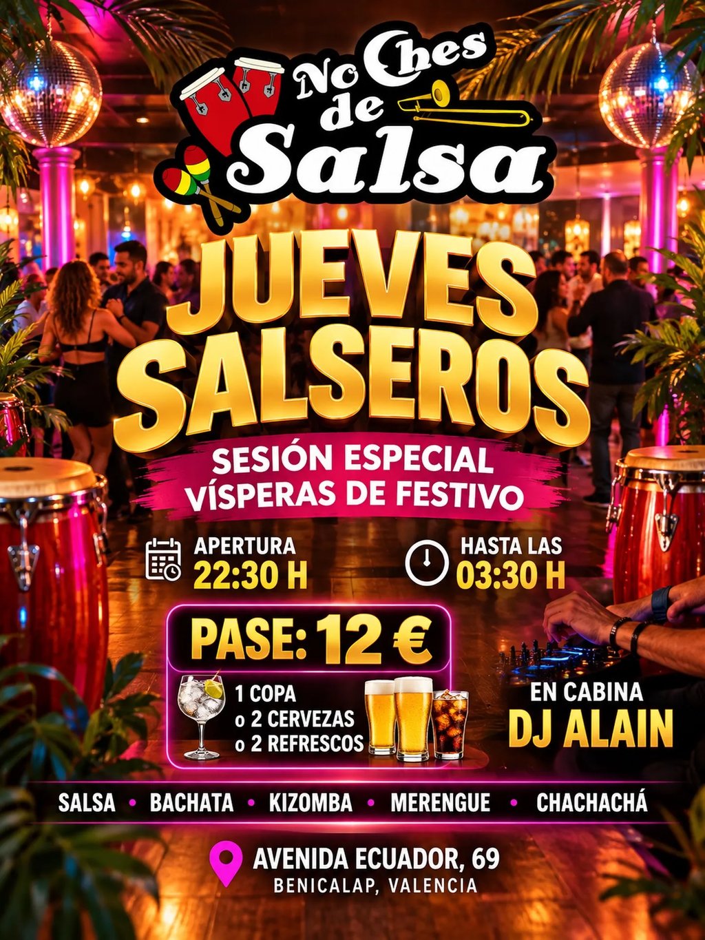 Jueves salseros