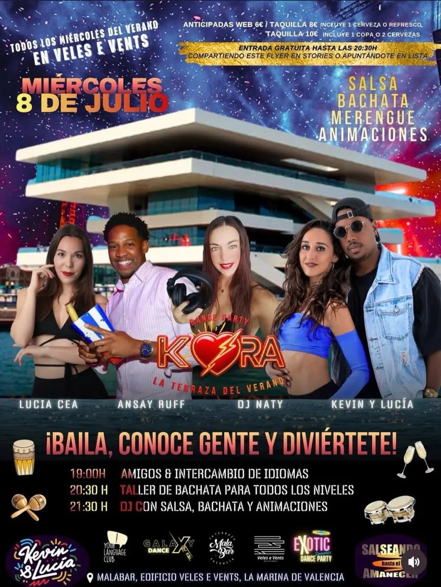 KORA Dance Party - La Terraza del Verano