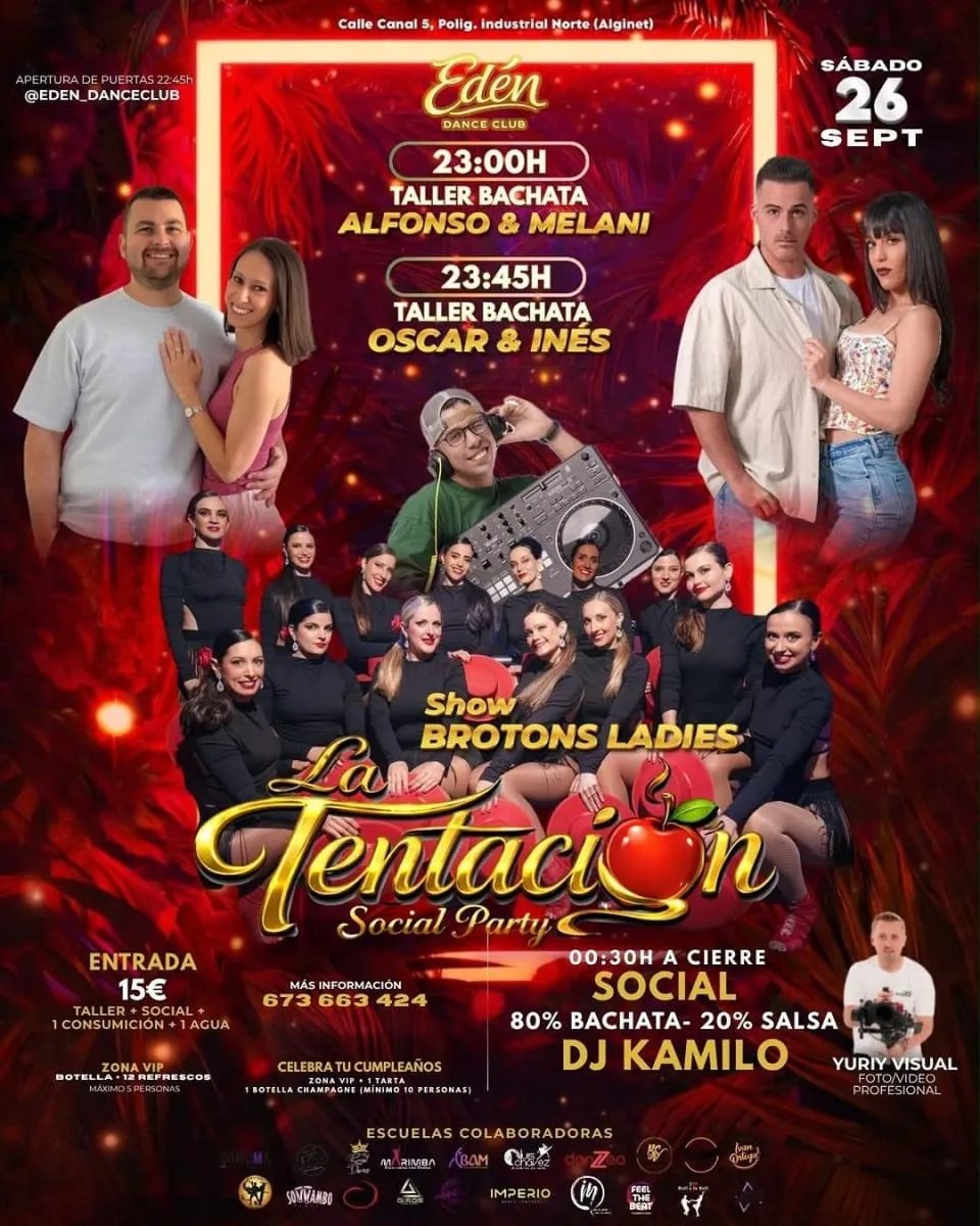 La Tentación Social Party
