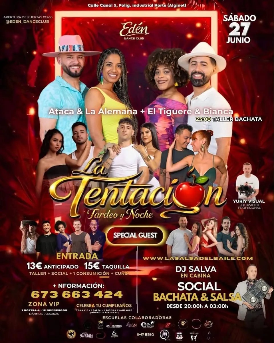 La Tentación - Tardeo y Noche