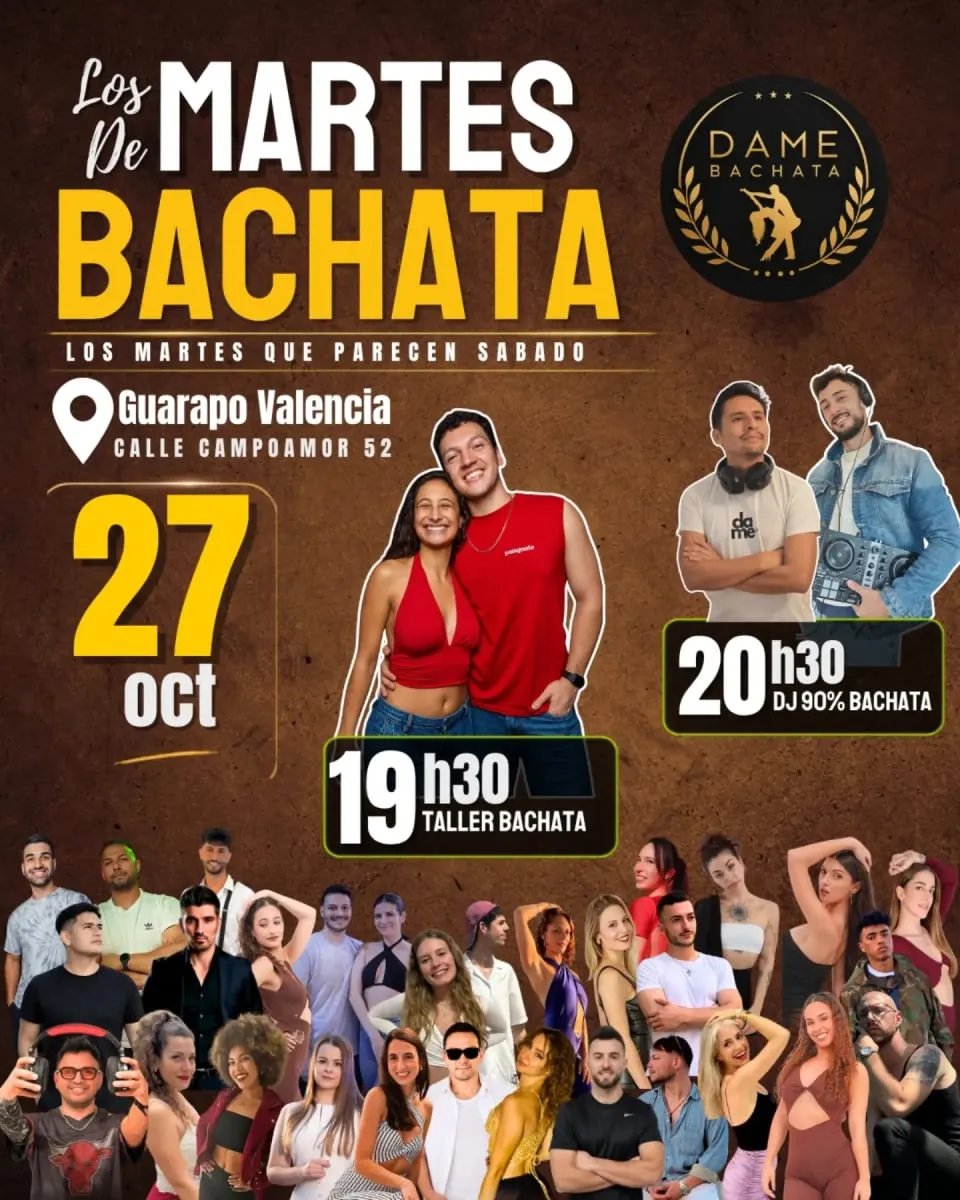 Los martes de bachata