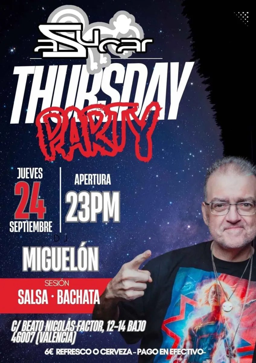 Sucar Thursday Party