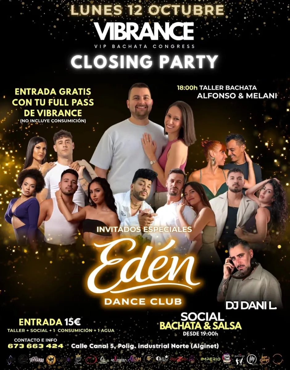 Vibrance VIP Bachata Congress – Closing Party