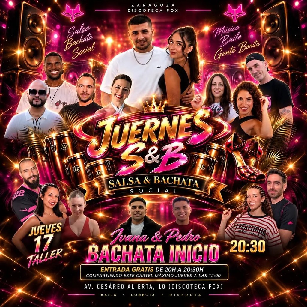 Jueves S&B – Salsa & bachata social