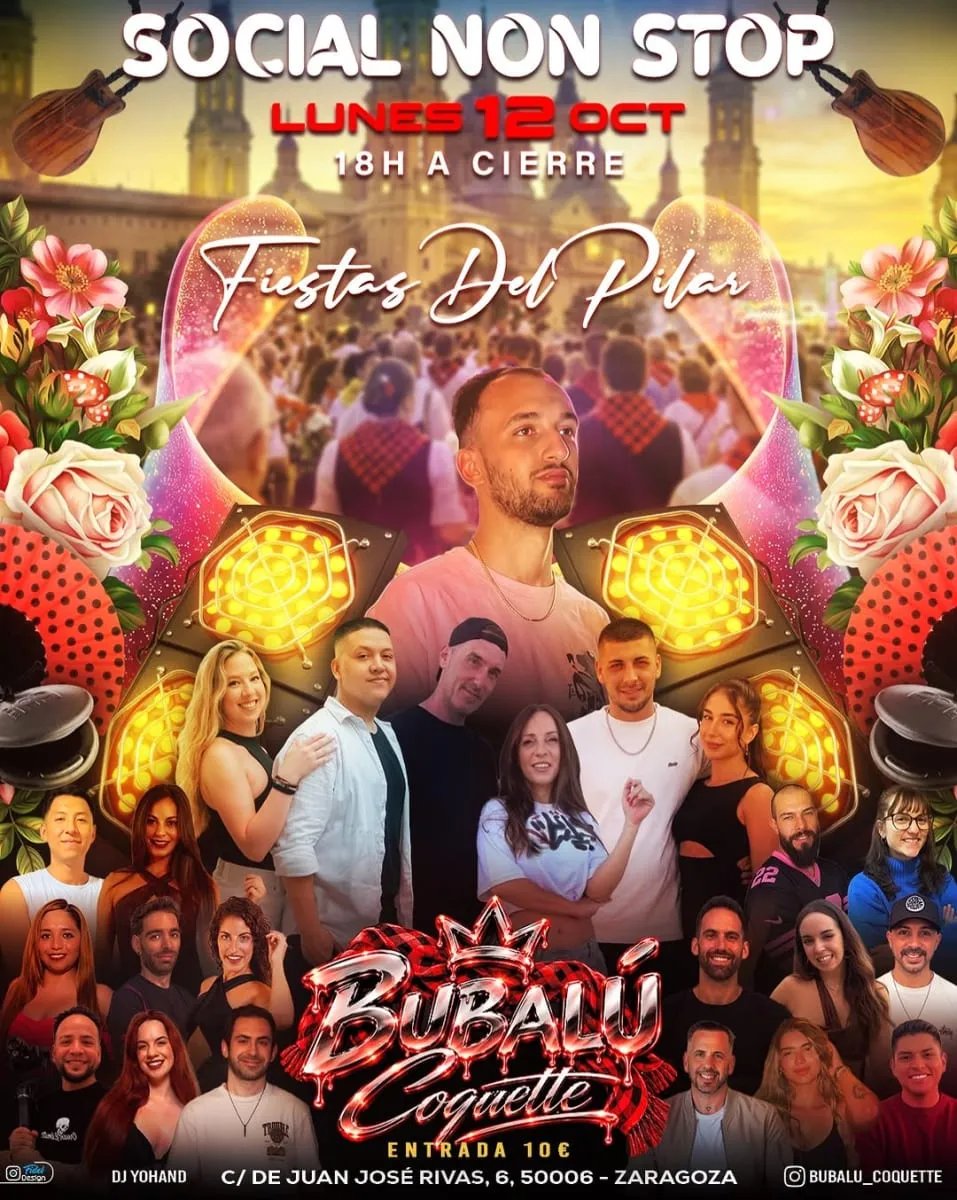 Social Non Stop – Fiestas del Pilar