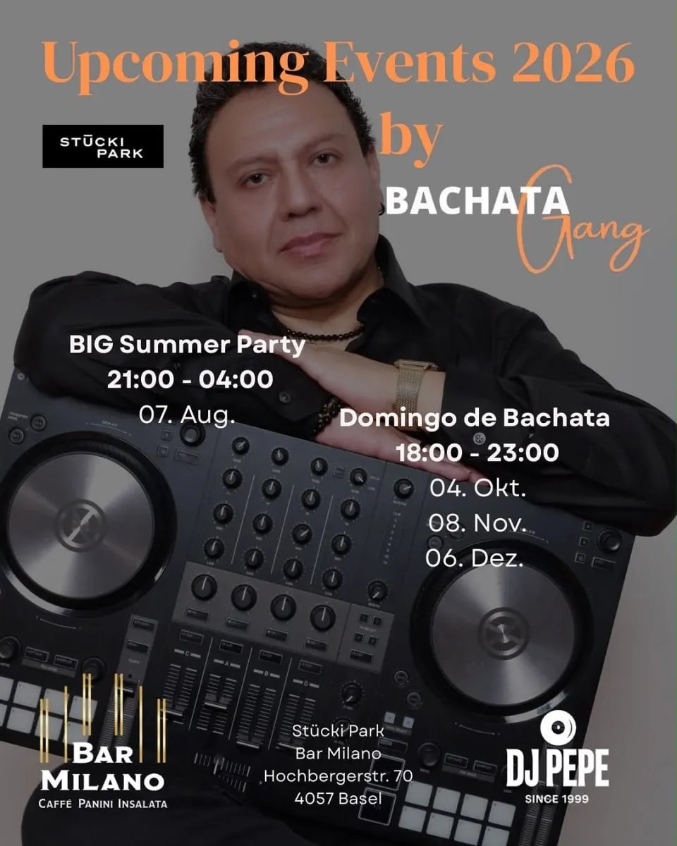 Upcoming Events 2026 by Bachata Gang