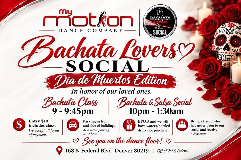 Bachata Lovers Social - Dia de Muertos Edition