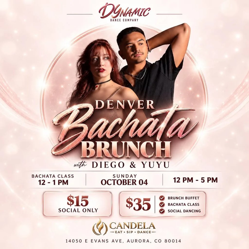 Denver Bachata Brunch with Diego & Yuyu