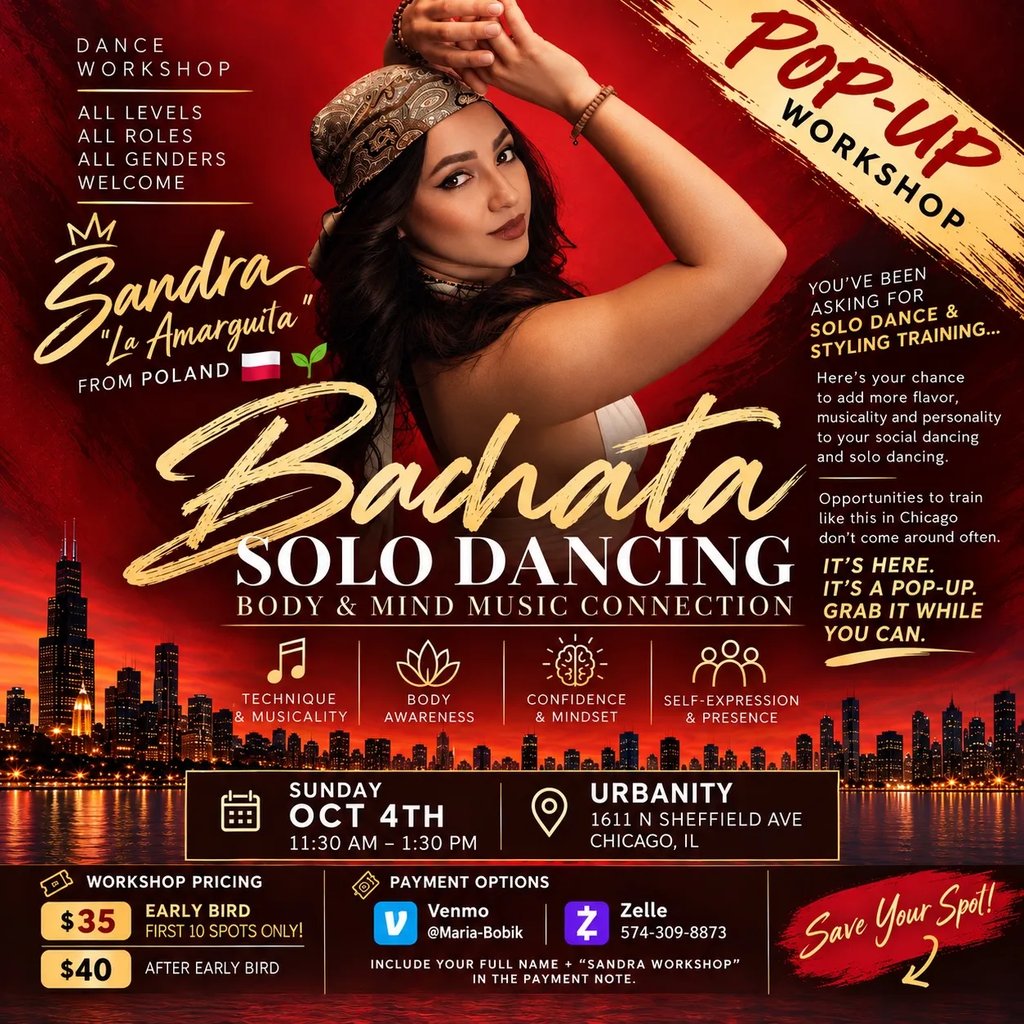 Bachata Solo Dancing: Body & Mind Music Connection